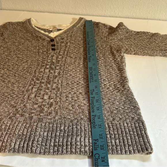 Christopher & Banks Layered Look V-Neck Sweater Size Large - Picture 9 of 9